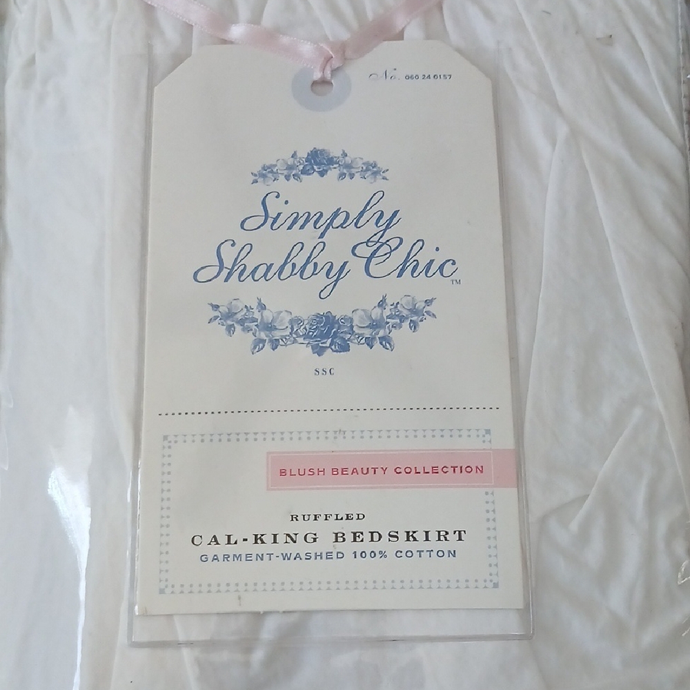 Simply Shabby Chic Blush Beauty Bedskirt Cal-King